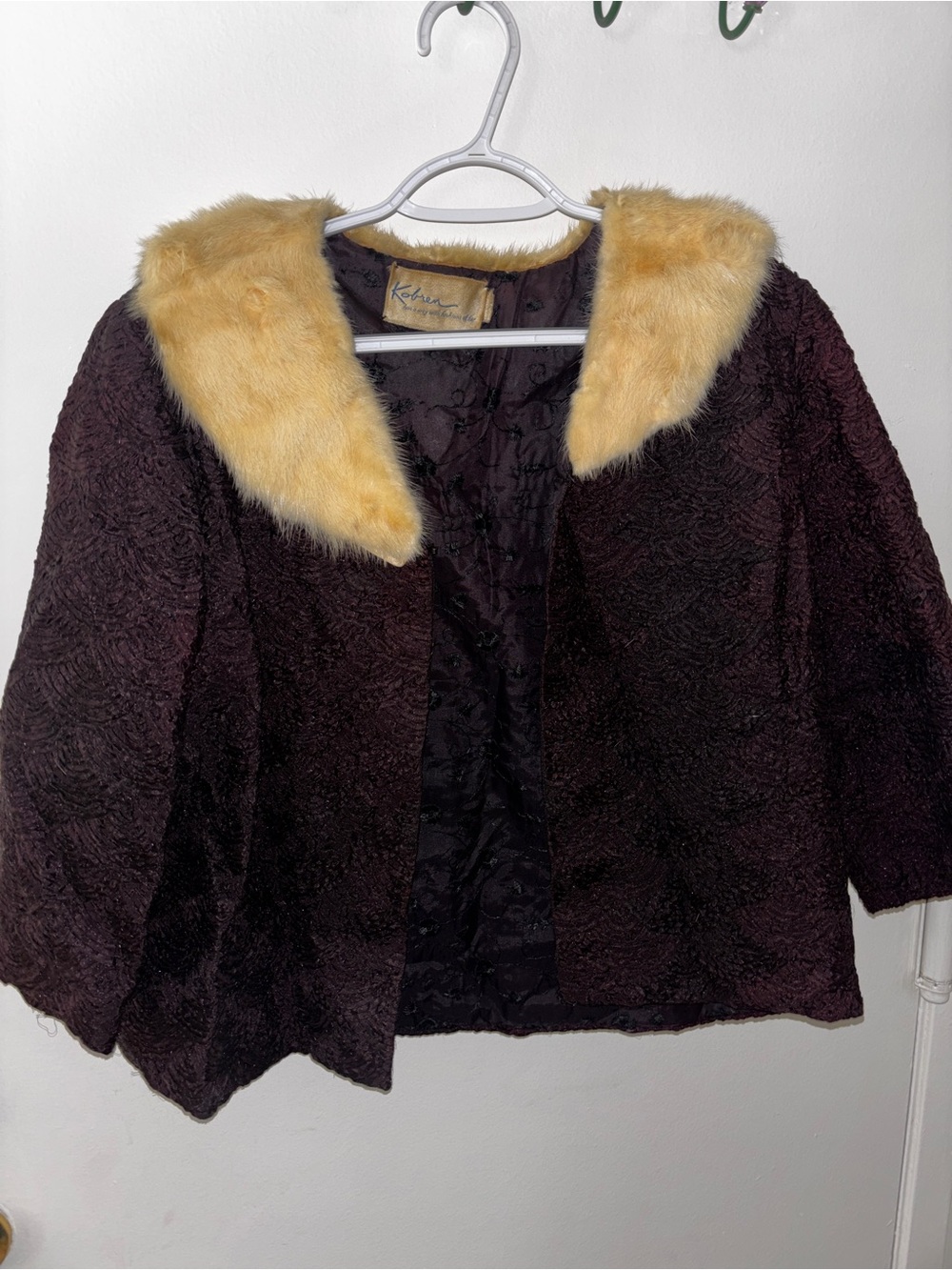 Vintage Kobren Mink Fur Collar